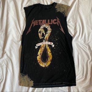Metallica Cut Off Tank